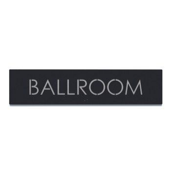 Πινακίδα BALLROOM - Μαύρο Σαγρέ|#|Γκρι Ανοιχτό Σαγρέ|#|Λευκό Σαγρέ|#|Γκρι Σαγρέ|#|Μπλε Σαγρέ|#|Καφέ Σαγρέ|#|Χρυσό Γυαλιστερό|#|Μπρονζέ|#|Γκρι Μπεζ Σαγρέ|#|Μπεζ Σαγρέ