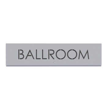 Πινακίδα BALLROOM - Γκρι Ανοιχτό Σαγρέ|#|Μαύρο Σαγρέ|#|Λευκό Σαγρέ|#|Γκρι Σαγρέ|#|Μπλε Σαγρέ|#|Καφέ Σαγρέ|#|Χρυσό Γυαλιστερό|#|Μπρονζέ|#|Γκρι Μπεζ Σαγρέ|#|Μπεζ Σαγρέ