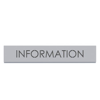Πινακίδα INFORMATION
