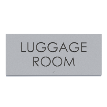 Πινακίδα LUGGANE ROOM