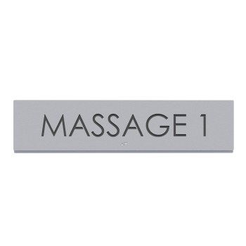 Πινακίδα MASSAGE 1