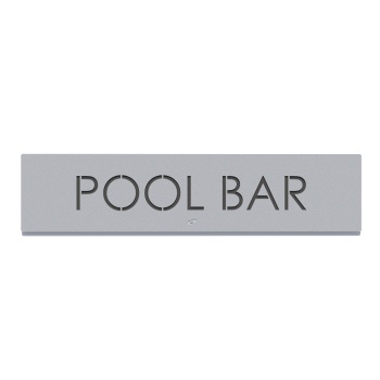 Πινακίδα POOL BAR
