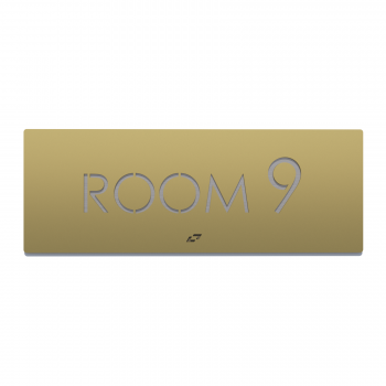 ROOM Sign + Μονοψήφιος Αριθμός