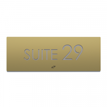 SUITE Sign + Διψήφιος Αριθμός