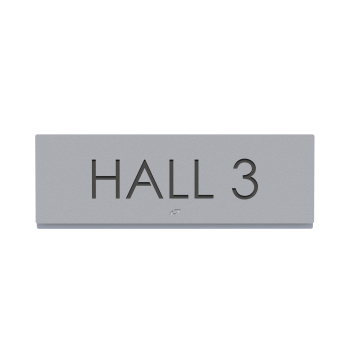 Πινακίδα HALL 3