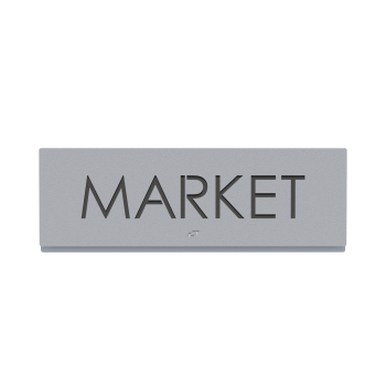 Πινακίδα MARKET
