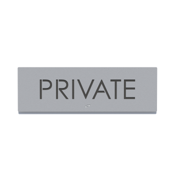 Πινακίδα PRIVATE
